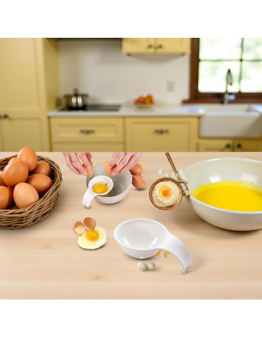 Separador de Clara y Yema de Huevo ZhangyiHot - Acero Inoxidable