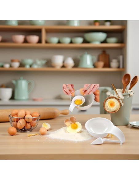 Separador de Clara y Yema de Huevo ZhangyiHot - Acero Inoxidable