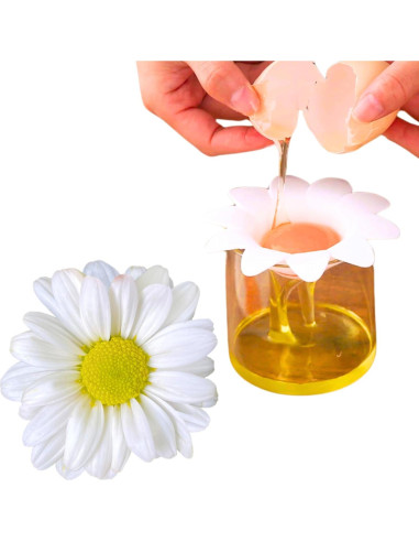 Separador de Huevo Margarita Genérico - Plástico Blanco