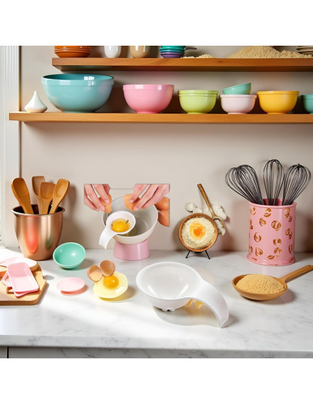 Separador de Clara y Yema de Huevo ZhangyiHot - Acero Inoxidable