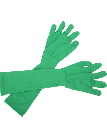 Guantes Verde Chromakey Luqeeg para Fotografía y Video