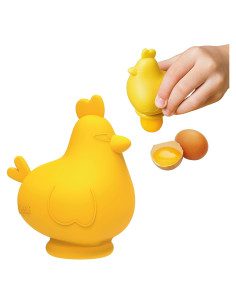 Separador de Huevos Chefclub Kids Pollo Amarillo Silicona