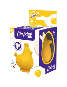 Separador de Huevos Chefclub Kids Pollo Amarillo Silicona 2