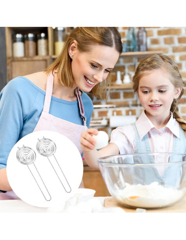 Separador de Huevos Dimeho Acero Inoxidable 2 Pcs 23 cm