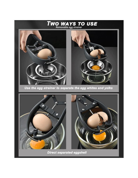 Separador de Huevos Automático DUEBEL Acero Inoxidable 22cm