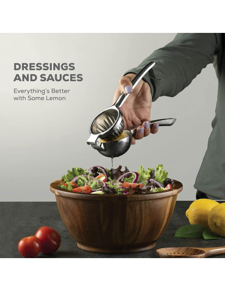 Exprimidor de Limón Manual FineDine Acero Inoxidable 0.75L