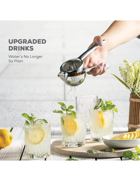 Exprimidor de Limón Manual FineDine Acero Inoxidable 0.75L