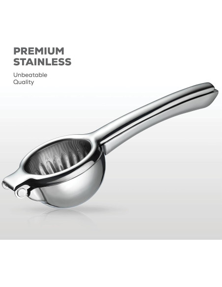 Exprimidor de Limón Manual FineDine Acero Inoxidable 0.75L