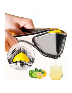 Exprimidor de Limones RUVAIKER de Acero Inoxidable Plegable