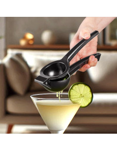 Exprimidor de Limón Manual Asombroso Abby 2-Pack Aluminio 2