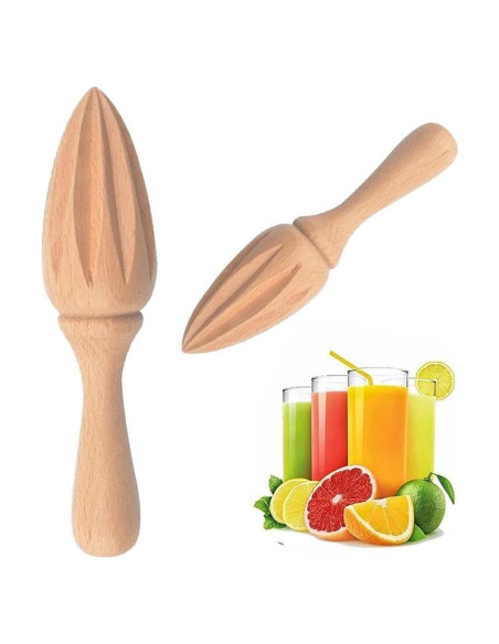 Exprimidor de Cítricos de Madera Jizlan Manual 0.009 kg