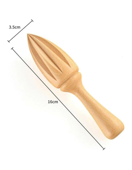 Exprimidor de Cítricos de Madera Jizlan Manual 0.009 kg