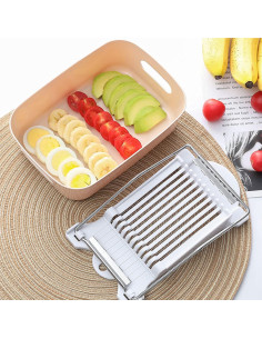 Cortador de Alimentos Blandos KOOWAI - Multiusos, Apto Lavavajillas 2