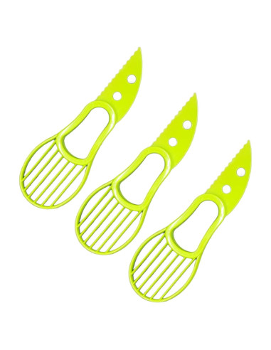 Cortador de Aguacate 2-en-1 Handy Housewares con Funda - 18.4 cm