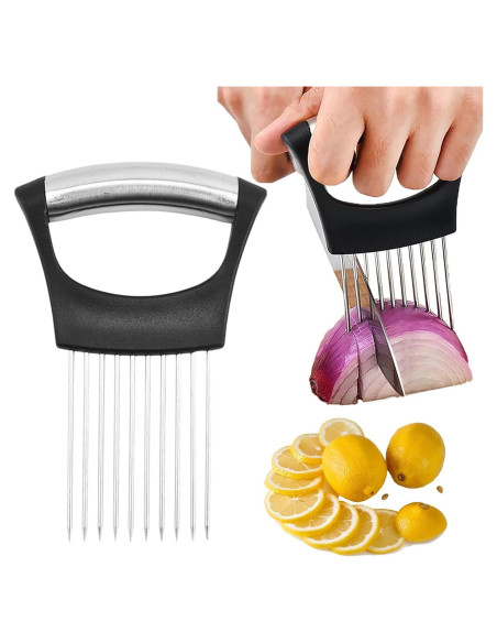 Cortador de Cebolla Multifuncional HFLYJPYW Acero Inoxidable Cortador de Cebolla Multifuncional HFLYJPYW Acero Inoxidable