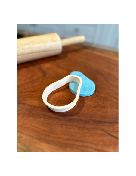 Cortador de Galletas Aguacate Persimmon West 10.16x7.62 cm