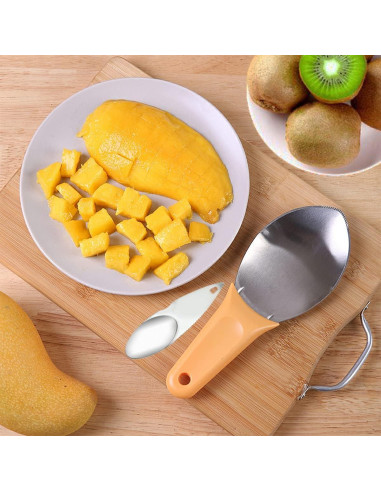 Cortador de Frutas Fammom Multifuncional Acero Inoxidable