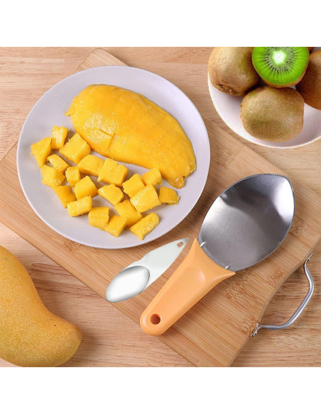 Cortador de Frutas Fammom Multifuncional Acero Inoxidable