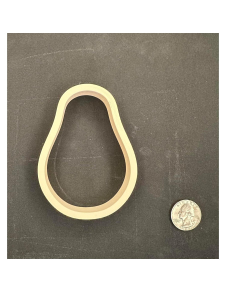 Cortador de Galletas Aguacate Persimmon West 10.16x7.62 cm