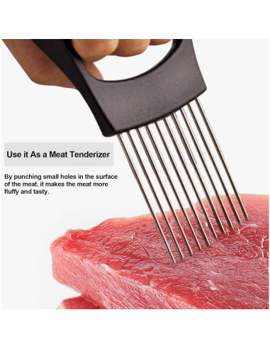 Cortador de Cebolla Multifuncional HFLYJPYW Acero Inoxidable