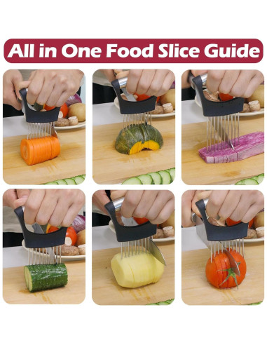 Cortador de Cebolla Multifuncional HFLYJPYW Acero Inoxidable