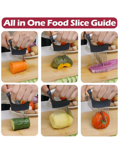 Cortador de Cebolla Multifuncional HFLYJPYW Acero Inoxidable Cortador de Cebolla Multifuncional HFLYJPYW Acero Inoxidable