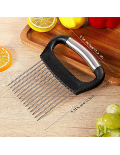 Soporte para Cebolla Ptwola 3pcs Acero Inoxidable 13.5x11.3cm 2