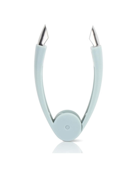 Pelador de Ojos de Piña HERCHR Acero Inoxidable 12 cm Azul