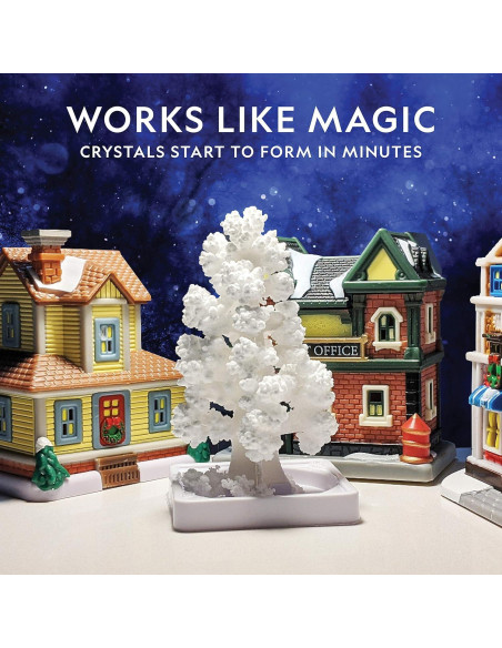 Kit de Crecimiento de Cristales National Geographic - 3 Árboles