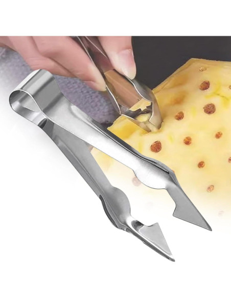 Clip Quitapelos Multifuncional Qintreesify de Acero Inoxidable