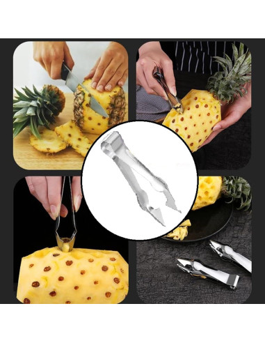 Clip Quitapelos Multifuncional Qintreesify de Acero Inoxidable