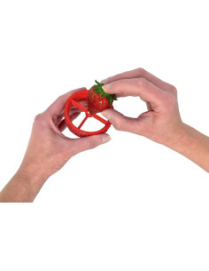 Push Berry Fusion Brands - Herramienta para Cortar Fresas 7.62cm 2