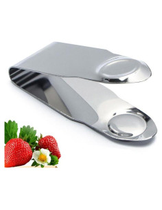 Desgajadora de Fresas Haohaiblooms Acero Inoxidable 7.1cm