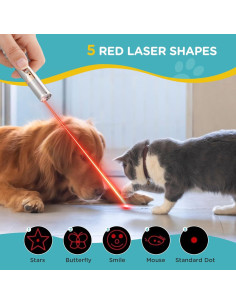 Juguete Interactivo para Gatos Koackl 2 Paquete Luz USB 2