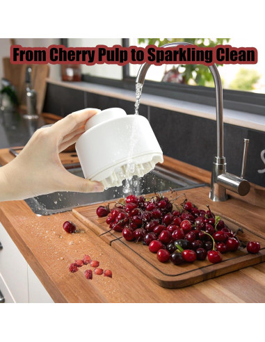 Deshuesadora de Cereza PCTC - Multi-funcional 7 en 1 Blanca