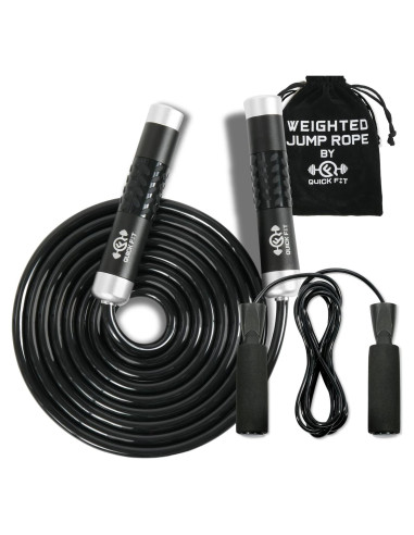 Cuerda para Saltar con Peso Quick Fit 2.74m - Ejercicio Cardio