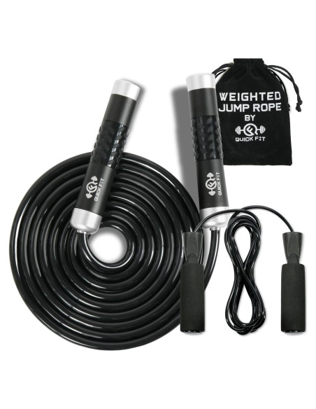 Cuerda para Saltar con Peso Quick Fit 2.74m - Ejercicio Cardio
