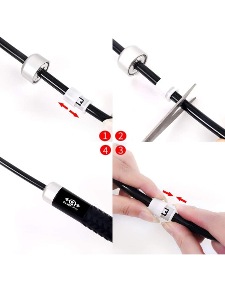 Cuerda para Saltar con Peso Quick Fit 2.74m - Ejercicio Cardio