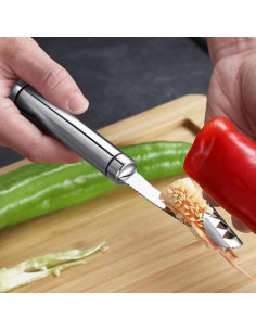 Juego de Herramientas de Acero Inoxidable para Desinfectar Frutas y Verduras - KKpxafl 2