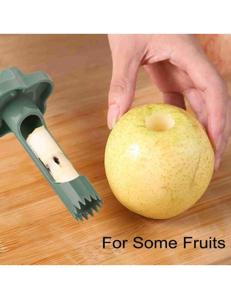 Removedor de Semillas de Pimiento 2 en 1 Genérico - Cortador de Vegetales