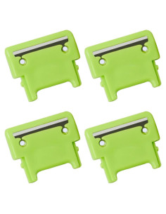 4 Cuchillas de Repuesto para Pelador de Manzanas TorSor Verde