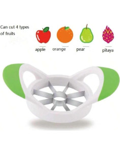 Cortador de Manzanas Profesional Genérico 20x12cm Acero Inoxidable 2