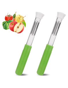 Herramienta Descorazonadora y Peladora de Manzana Verde Maahongh