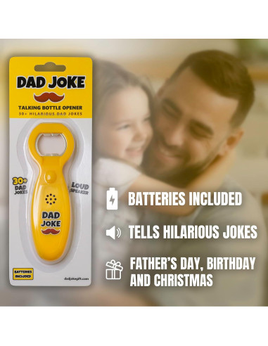 Abrebotellas Chistoso Botón de Chistes de Papá - 30 Chistes