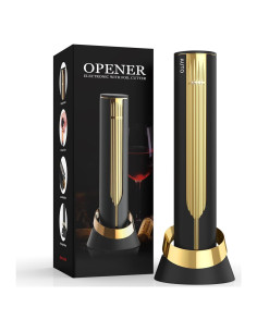 Abridor de Vino Eléctrico Newise EWO005 Recargable 60 Botellas