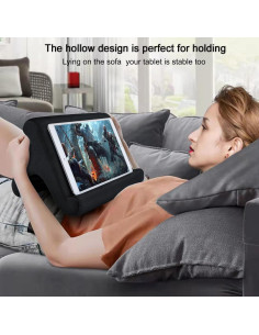 Soporte de Almohada para Tabletas SAMHOUSING Negro 3 Ángulos 2