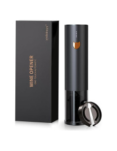 Abridor de Botellas de Vino Eléctrico YYDSBAYS Oro Rosa Recargable