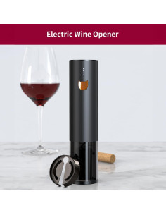 Abridor de Botellas de Vino Eléctrico YYDSBAYS Oro Rosa Recargable 2