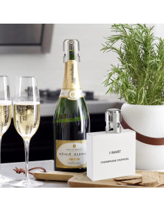 I-MART Paquete de 6 Tapones de Acero Inoxidable para Champán 2