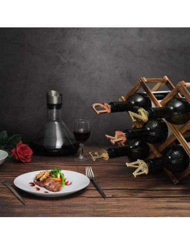 Tapon de Champagne Miicol Letra Dorada J - Reutilizable y Elegante